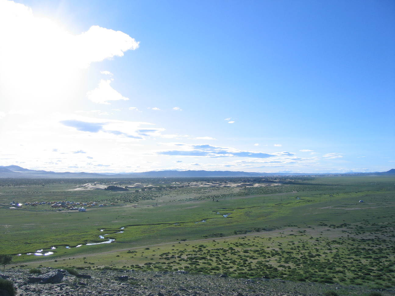 Spaziergang Camp Bayan Gobi 31