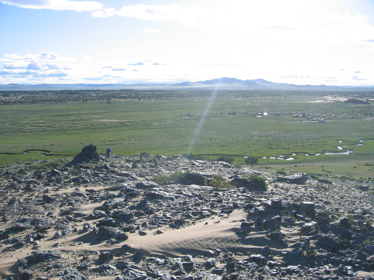 Spaziergang Camp Bayan Gobi 10